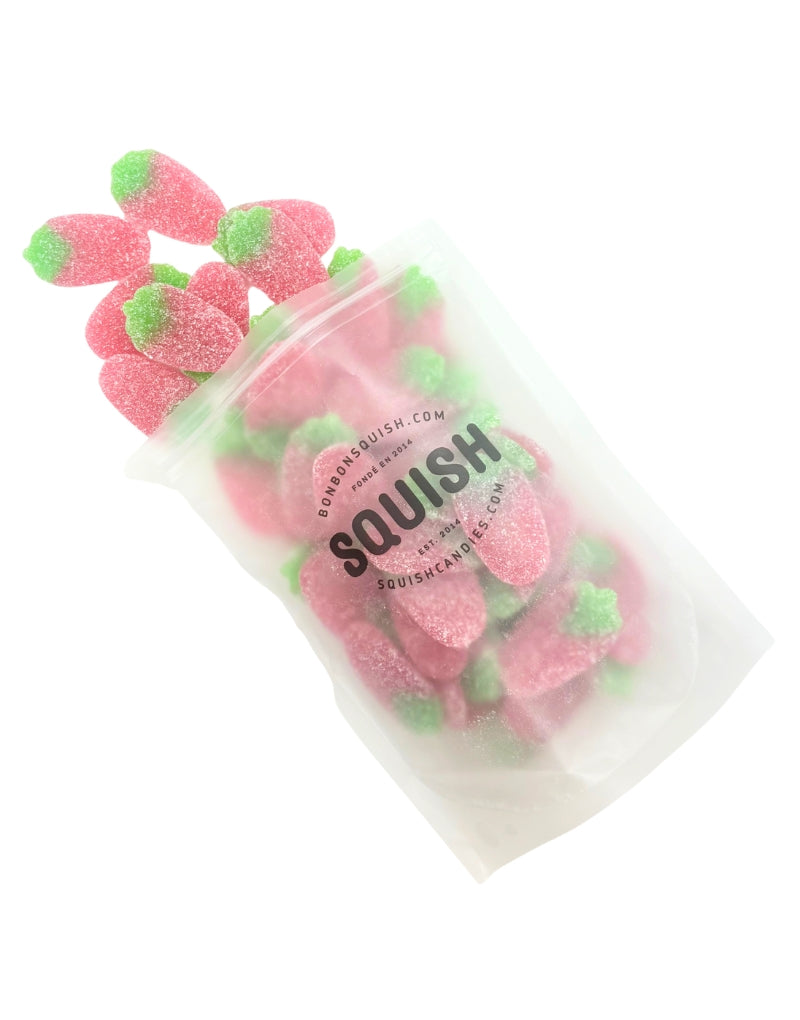 Fraises acidulés
