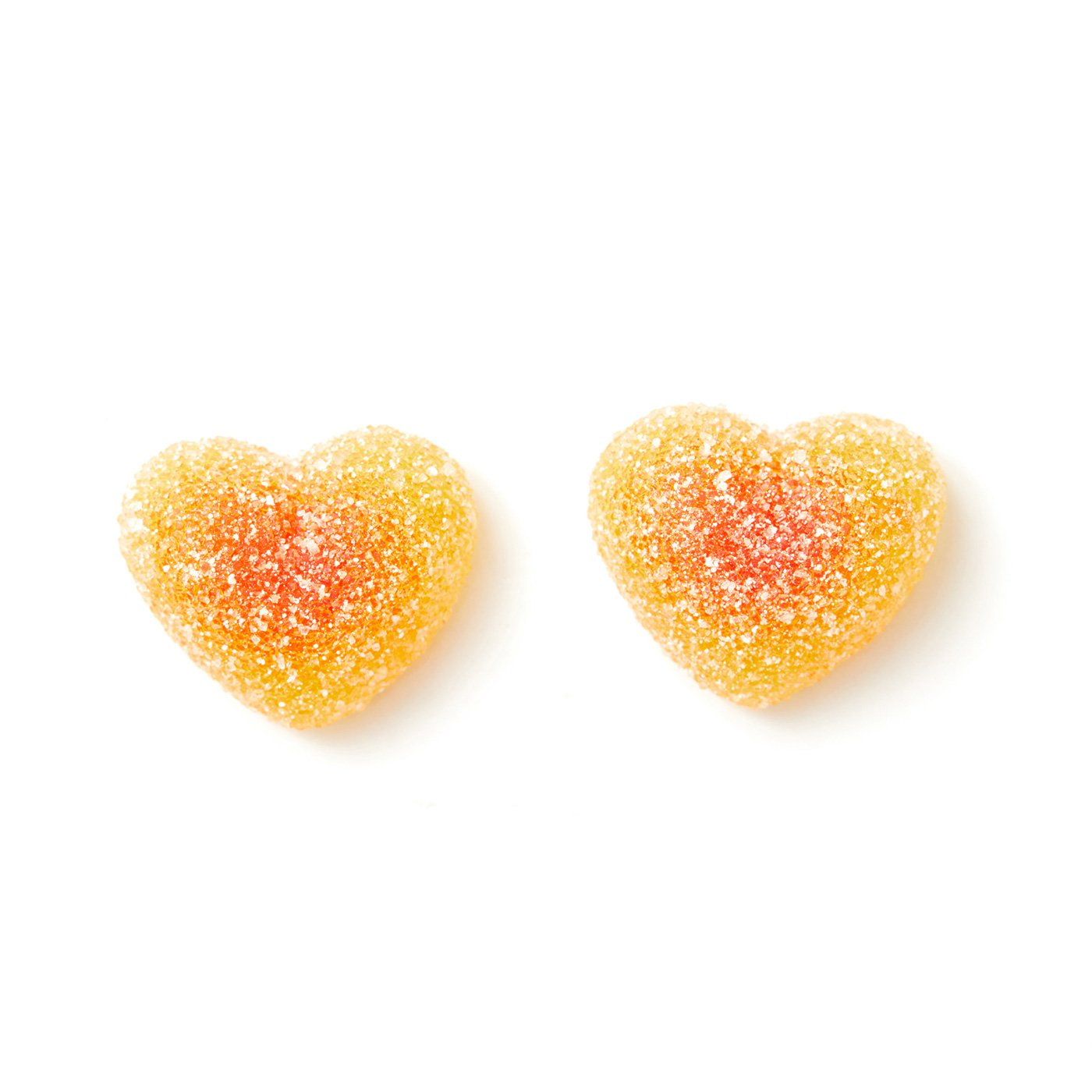 Coeurs à la Pêche Acidulés