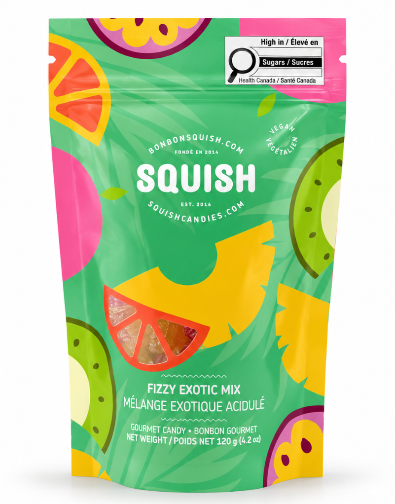 Mix exotique acidulés