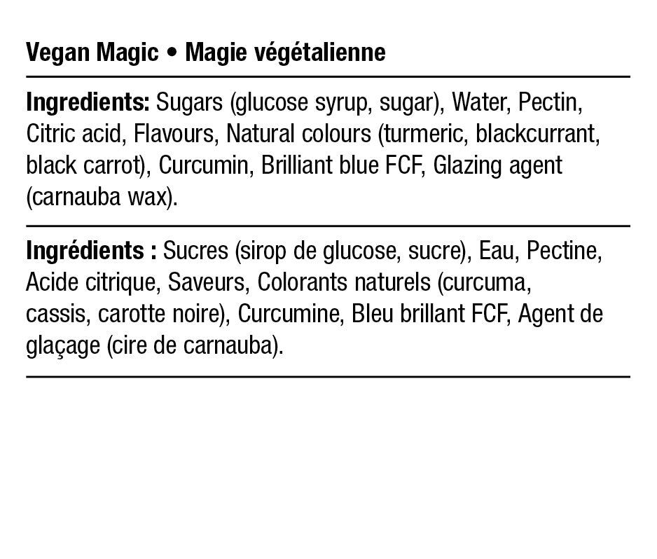 Ingredients - Magie Végétalienne