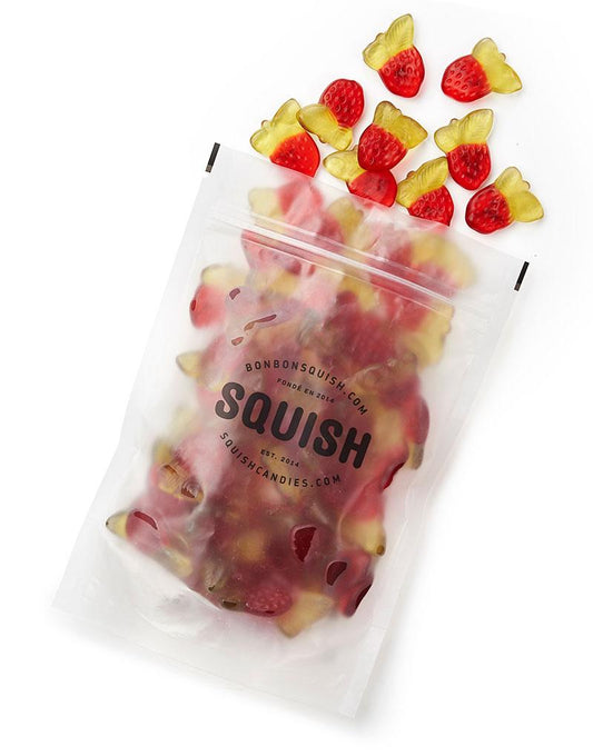 Rhubarbe et fraise