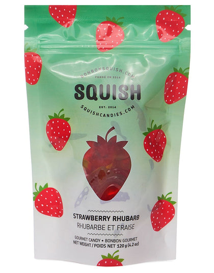 Rhubarbe et fraise